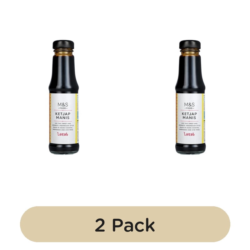 M&S Ketjap Manis Soy Sauce 150ml, British Import (Pack of 2)