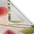 thumbnail image 3 of Ambesonne Floral Kitchen Curtains, Romantic Tulip Blossoms, 55"x45", Vermilion Green Peach, 3 of 3