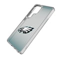 thumbnail image 2 of Philadelphia Eagles Linen Logo Galaxy Clear Case, 2 of 6