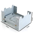 thumbnail image 1 of Estufa de camping plegable compacta y resistente al viento para emergencias al aire libre, acampadas y senderismo, 1 of 7