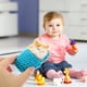 thumbnail image 4 of Muñeco de gato durmiendo en pantuflas, mini gatito con maullidos, juguete de mano decorativo, regalo para niños y niñas (azul), 4 of 5