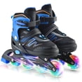 thumbnail image 1 of Adjustable Inline Skates with Illuminating Wheels For Kids Boys Girls Ladies, 1 of 7