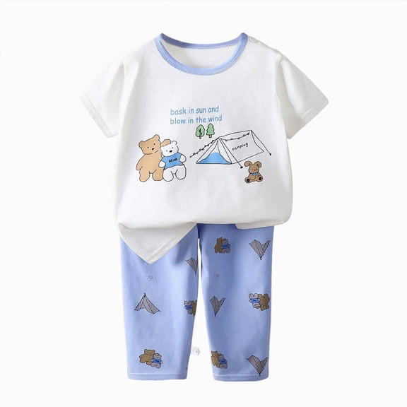 JUMEYU Boys Summer Pajamas Shorts Set Pajamas Sets for Boys Short Sleeve Tops and Shorts Pjs Soft 2 Piece Sleepwear Kids Loose Summer Lounge Wear 5T 6T (Pink,5-6 Years)