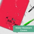 thumbnail image 5 of Rosmonde 3 Subject Spiral Notebook, 12 Pack, Wide Ruled, Water Resistant Cover, Thick 300 Pages/Book (150 Sheets), 8 x 10-1/2, 3 Hole Punched, Colored Dividers, Assorted Colors, Bulk School & Office, 5 of 9