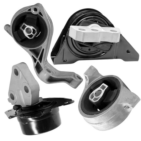 4M Auto Parts. Rear Front. Hydraulic Right Engine Mounts & Left Automatic Transmission Mount 4PCS. Part Numbers: 10381553 A5664 A5914 A5604