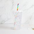 thumbnail image 1 of POINTERTECK Gobelet à Changement de Couleur avec Couvercles et Paille Réutilisable pour Boisson Froide/chaude Tasse Motif Confettis pour Adultes et Enfants, 1 of 2