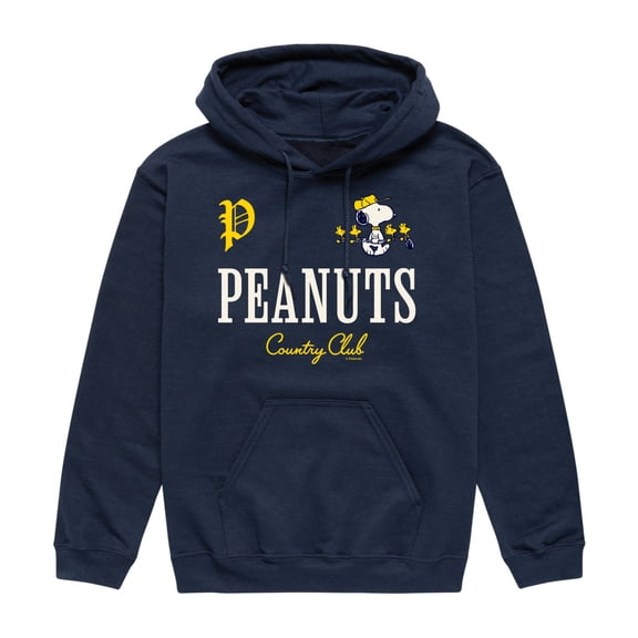 Peanuts - Country Club - Men's Fleece Hoodie Sweatshirt