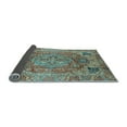 thumbnail image 2 of Ahgly Company Indoor Square Persian Light Blue Traditional Area Rugs, 6' Square, 2 of 4