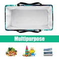 thumbnail image 5 of Wolf Large Capacity Reusable Foldable Oxford Cloth Cube Organizer Tote Bag Toy Basket, 5 of 7