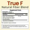TrueMed Organic Fiber Blend Supplement with Psyllium Husk, Chia & Flax