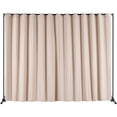 thumbnail image 1 of VEVOR Séparateur de Pièce, Panneau Portable 8 Pi x 10 Pi avec Roues, Support de Rideau, Écran de Confidentialité pour Bureau, Chambre, Salle à Manger, Étude, Kaki, 1 of 8