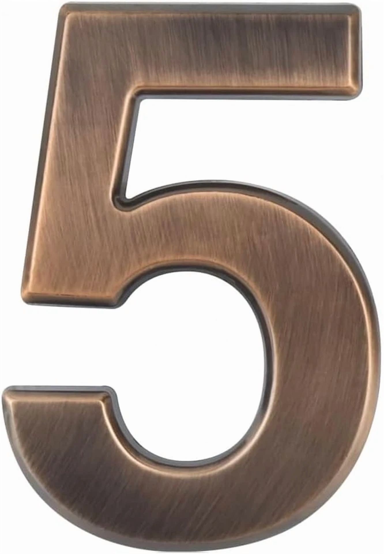 4 Inch House Numbers Mailbox Numbers 3D 0-9 Waterproof Numbers For Outside Self