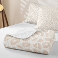 thumbnail image 4 of Erosebridal Cheetah Leopard Print Twin Quilt Set for Girls Boys, Modern Fashion Twin Coverlet Set, 2 Pieces, 4 of 7
