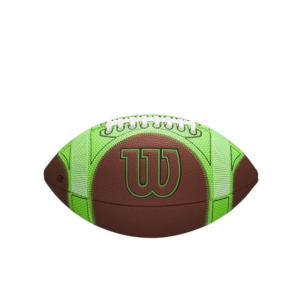 Balón de fútbol WILSON GST SpeedSkin Hylite Marrón/Verde Junior