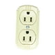 thumbnail image 3 of Tomacorriente de pared 15 a/125 V, ligero, estándar, con conexión a tierra automática, duradero, fácil de instalar, toma de pared eléctrica para dormi Macarena Tomacorriente de pared, 3 of 8