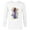 White, variant on Disney Wish Asha and Star Shine On - Long Sleeve T-Shirt for Men - Customized-White
