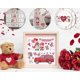 thumbnail image 5 of 12 Sheets of Valentine's Day UV DTF Cup Wrap Transfer Sticker, Valentine's Day Rub on Transfers Sticker for Furniture Waterproof Decals for Cups DIY C, 5 of 5