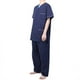 thumbnail image 3 of Traje de enfermería uniforme de enfermera dentista transpirable médicos salón camisa pantalones ropa conjunto hombres manga corta S, 3 of 8