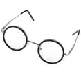 thumbnail image 3 of Retro Round Resin Lightweight Magnifying Presbyopic Reading Glasses Fatigue Relieve Strength2.5, 3 of 8