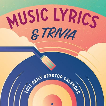 2021 Music Lyrics Trivia Daily Desktop Calendar Walmart Canada trivia calendar 2021