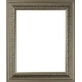 thumbnail image 2 of 3-1/2" Polystyrene Classic Picture Frame 12x24 Silver by WholesaleArtsFrames-com 104 Series Made In USA, 2 of 6