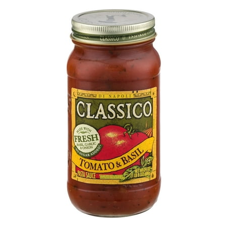 Classico Pasta Sauce Tomato & Basil, 24 Oz - Walmart.com