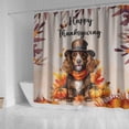 thumbnail image 4 of Happy Thanksgiving Cocker Spaniel Welcome Thankful Fall Autumn Pumpkin Shower Curtain Cockers Dog Lover Gifts Waterproof Bathroom Bathtub Curtain - 02021, 4 of 5