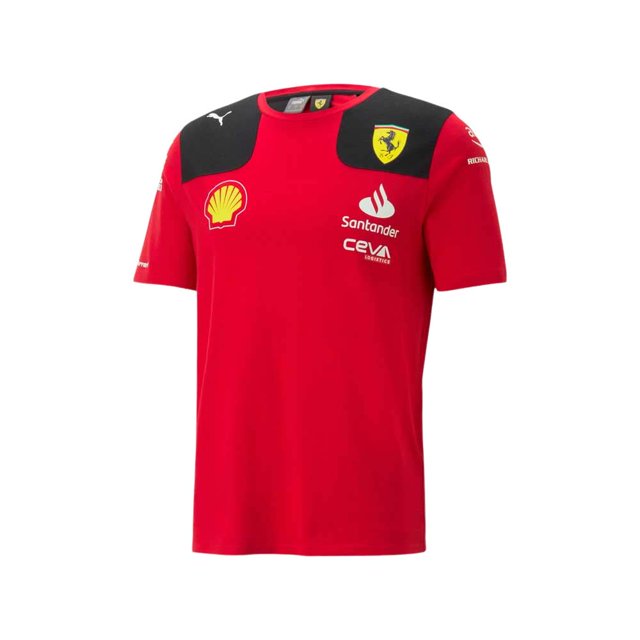 Playera Manga Corta Puma para Hombre SF Team Rojo Puma 763418 01