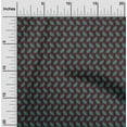 thumbnail image 1 of oneOone Polyester Lycra Fabric Floral & Paisley Block Printed Fabric 1 Yard 56 Inch Wide, 1 of 4