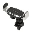 thumbnail image 3 of Car Phone Holder, Rotatable DC 5V Stylish Mobile Stand Ultra Quiet  Dual Recognition  For Cars Silver, 3 of 8
