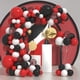 thumbnail image 1 of Kit de arco de globos Janinus rojo y negro con globos de 18 pulgadas, 12 pulgadas y 5 pulgadas, 1 of 6