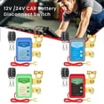 thumbnail image 6 of 240A 12V Remote Battery Disconnect Switch Automatic Power Shut Off Switch, 6 of 7