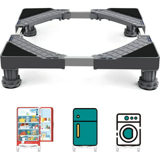 YNAYG Mobile Base, Mini Refrigerator Stand, Furniture Lifting Tool,  Adjustable Cart, Washing Machine Stand Base, Used for Refrigerator Washing