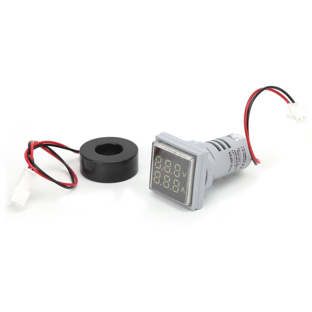 Voltage Current Meter Signal Light, Data Dual Display For Indication Of Equipment Power Value Measurement
