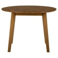 Jofran Simplicity Solid Wood Round Drop-leaf Table for Kitchen Dining