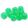 thumbnail image 3 of Paquete De 10 Dados Acrílicos D6 Sunnimix Verde, 3 of 7