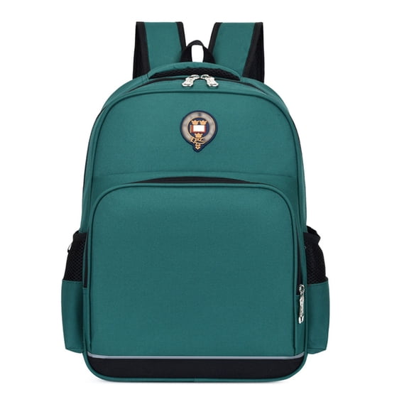 gcong Lightweight School Bookbag for Travel Study and Everyday Use Comfortable Backpack Dark Green
