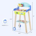thumbnail image 3 of Gymax Ensemble de Jeu de Barbecue Factice pour Enfant, Jouet de Barbecue, Ensemble de Jeu de Cuisine avec Accessoires, 3 of 10