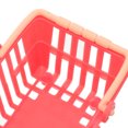 thumbnail image 2 of OULII 10Set Mini Grocery Basket Miniature Design Red Storage for Supermarket Simulation, 2 of 8