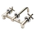 thumbnail image 4 of Alfi Brand AB1035-BN Robinet à Poignée Transversale Murale de 8 Po - Nickel Brossé, 4 of 6