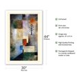 thumbnail image 2 of Small Picture of Fir Trees - From an Original Abstract Woodcut by Paul Klee c.1922 - Fine Art Matte Paper Print (Unframed) 30x44in, 2 of 4