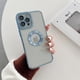 thumbnail image 1 of Funda de silicona transparente para iPhone, protector de lente de cámara con logotipo, cubierta de lujo para iPhone 13 Pro Max, 11, 12 Pro, XR, X, SE 3For iPhone 8 Gao Jinjia LED, 1 of 2