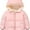 Pink, variant on Toddler Baby Hooded Jacket Boys Girls Kids Thicken Warm Winter Coat Outerwear 1-7T