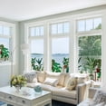 thumbnail image 3 of DKTIE 17.7" x 78.7" Green Plant Pattern Decorative Frosted Privacy Window Film, Which Blocks Ultraviolet Rays, Is installed by Electrostatic Adsorption and Can be Easily Removed, 3 of 7