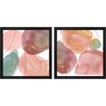 thumbnail image 1 of Great Art Now Petal Passion A by Beth Grove, 2 Piece Framed Art Set Each 13.25"W x 13.25"H, 1 of 3