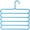 Blue, variant on 5 Pack Pants Hangers 5 Tier Closet Organizers and Storage Non Slip Clothes Hanger,Hangers Space Saving Multiple Hanger Clothes Organization for Pants