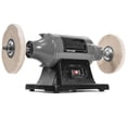 thumbnail image 1 of XtremepowerUS 6-Inch Electric Polisher Benchtop Buffer Grinder Motor Polishing Grinder Machine Dual Buffer, 1 of 4