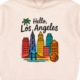 thumbnail image 3 of Inktastic Los Angeles, California Toddler Hoodie, 3 of 4