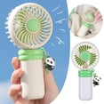 thumbnail image 1 of Klonfd USB Fans Portable Compact Fan With 2 Speed Settings Unique Design Rechargeable Device Personal Use At Home, 1 of 6