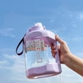 thumbnail image 4 of Goals Half Gallon Jug for All Day Hydration & Silicone Straw with Locking, Leak-Proof Lid, BPA Free, 4 of 6